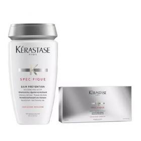Kerastase Комплект Спесифик Шампунь-Ванна Превансьон, 250млКурс от выпадения 10х6мл. фото