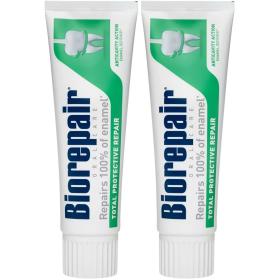Biorepair Набор Зубная паста для комплексного восстановления и защиты 75 мл2 штуки. фото