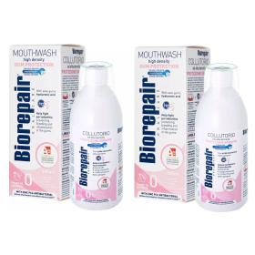 Biorepair Набор ополаскиватель  Delicate Gums Mouthwash, 2 х 500 мл. фото