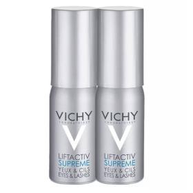 Vichy Комплект Лифтактив Дерморесурс Сыворотка 10 Глаза  Ресницы, 2 шт. по 15 мл. фото