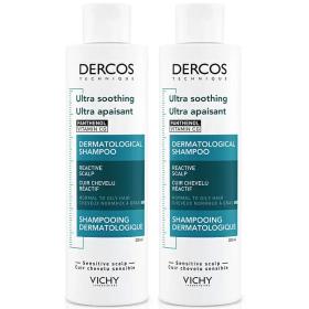 Vichy Комплект Шампунь успокаивающий для чувствительной кожи головы, для нормальных волос, 2 шт. по 200 мл. фото