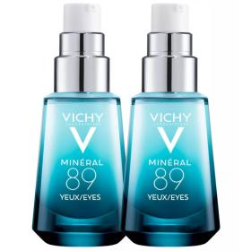 Vichy Комплект Mineral 89 Восстанавливающий и укрепляющий уход для кожи вокруг глаз, 2 шт. по 15 мл. фото