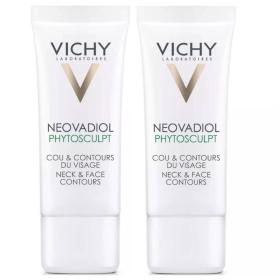 Vichy Комплект Антивозрастной крем для повышения упругости кожи лица, шеи, зоны декольте Phytosculpt, 2 х 50 мл. фото
