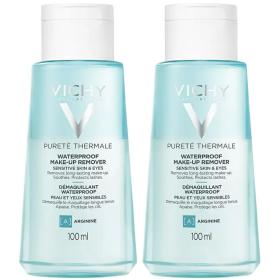 Vichy Успокаивающее средство для снятия макияжа с глаз, 2 х 100 мл. фото