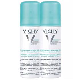 Vichy Комплект Дезодорант-аэрозоль регулирующий избыточное потоотделение 48 часов, 2 х 125 мл. фото