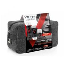 Vichy Набор для мужчин Пена для бритья 200 мл  Бальзам после бритья 75 мл  Дезодорант 50 мл. фото