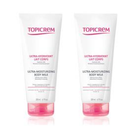 Topicrem Комплект Ультра-увлажняющее молочко для тела, 2х200 мл. фото