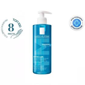 La Roche-Posay Очищающий пенящийся гель для жирной и проблемной кожи лица, склонной к акне, 400 мл. фото