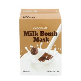 Berrisom Маска для лица тканевая Milk Bomb-Chocolate 21 мл. фото