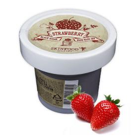 Skinfood Маска для лица очищающая с клубникой и черным сахаром Black Sugar Strawberry Mask, 100 г. фото