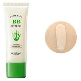 Skinfood Крем ББ с экстрактом алоэ Aloe Sun BB Cream 2, 50 г. фото