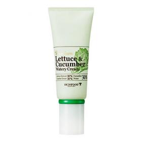 Skinfood Крем-гель увлажняющий с экстрактом огурца и салата Premium lettuce  cucumber water cream, 50 г. фото