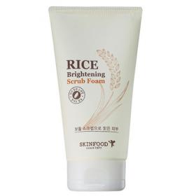 Skinfood Пенка-скраб для умывания с экстрактом риса Rice Brightening Scrub Foam, 150 мл. фото