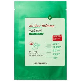 Etude House Маска тканевая для проблемной кожи AC Clinic Intense Mask 1sheet, 20 мл. фото