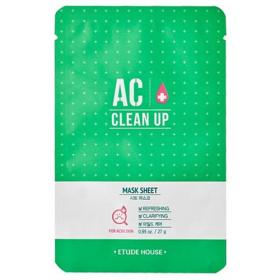Etude House Маска тканевая для проблемной кожи AC Clean Up Mask Sheet, 27 г. фото