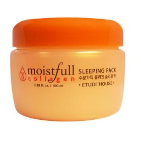 Etude House Маска для лица ночная с коллагеном Moistfull Collagen Sleeping Pack, 100 мл. фото