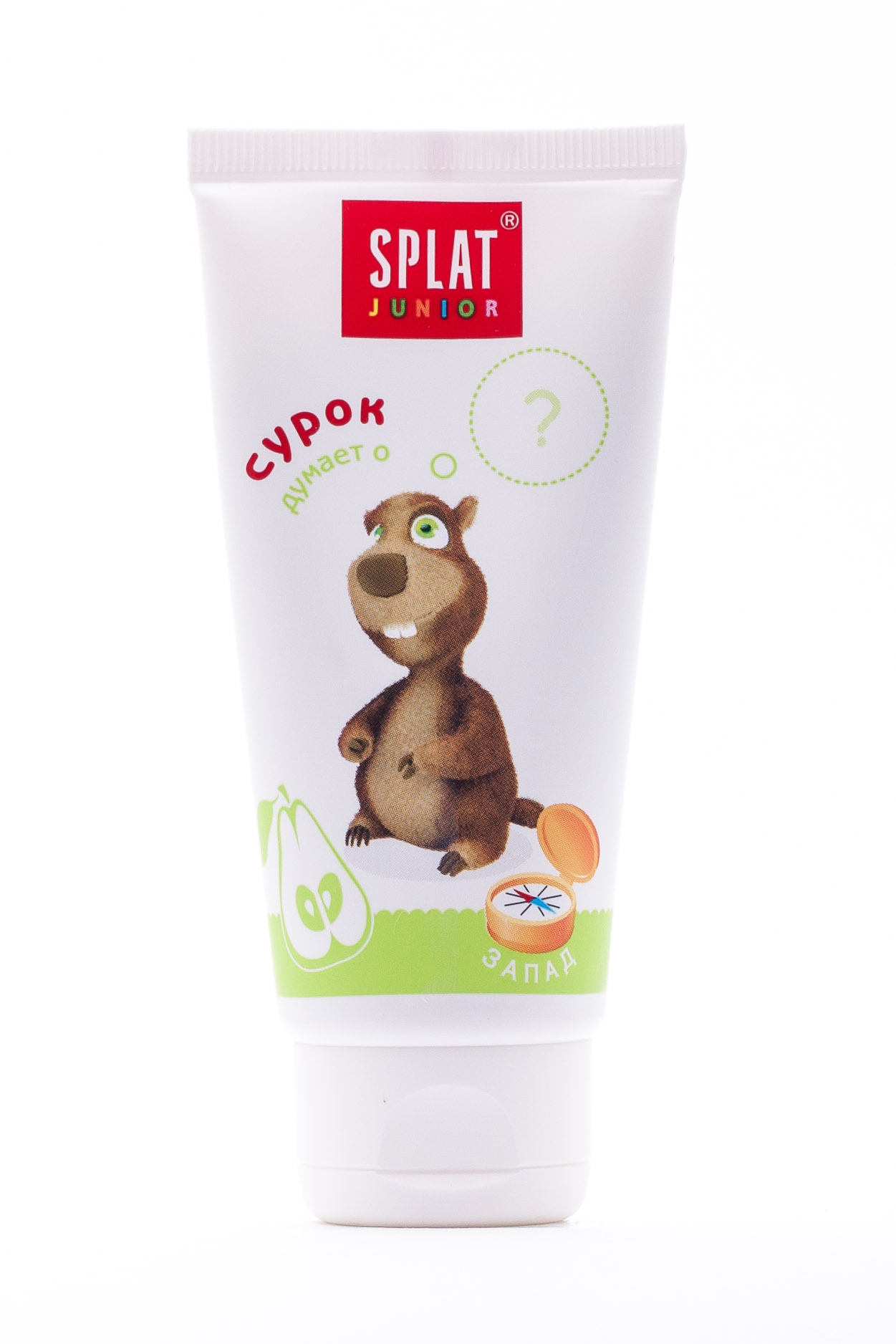 Сплат Лечебно-профилактическая зубная паста  Запад Джуниор для детей от 3 до 8 лет 55 мл (Splat, Junior) фото 3
