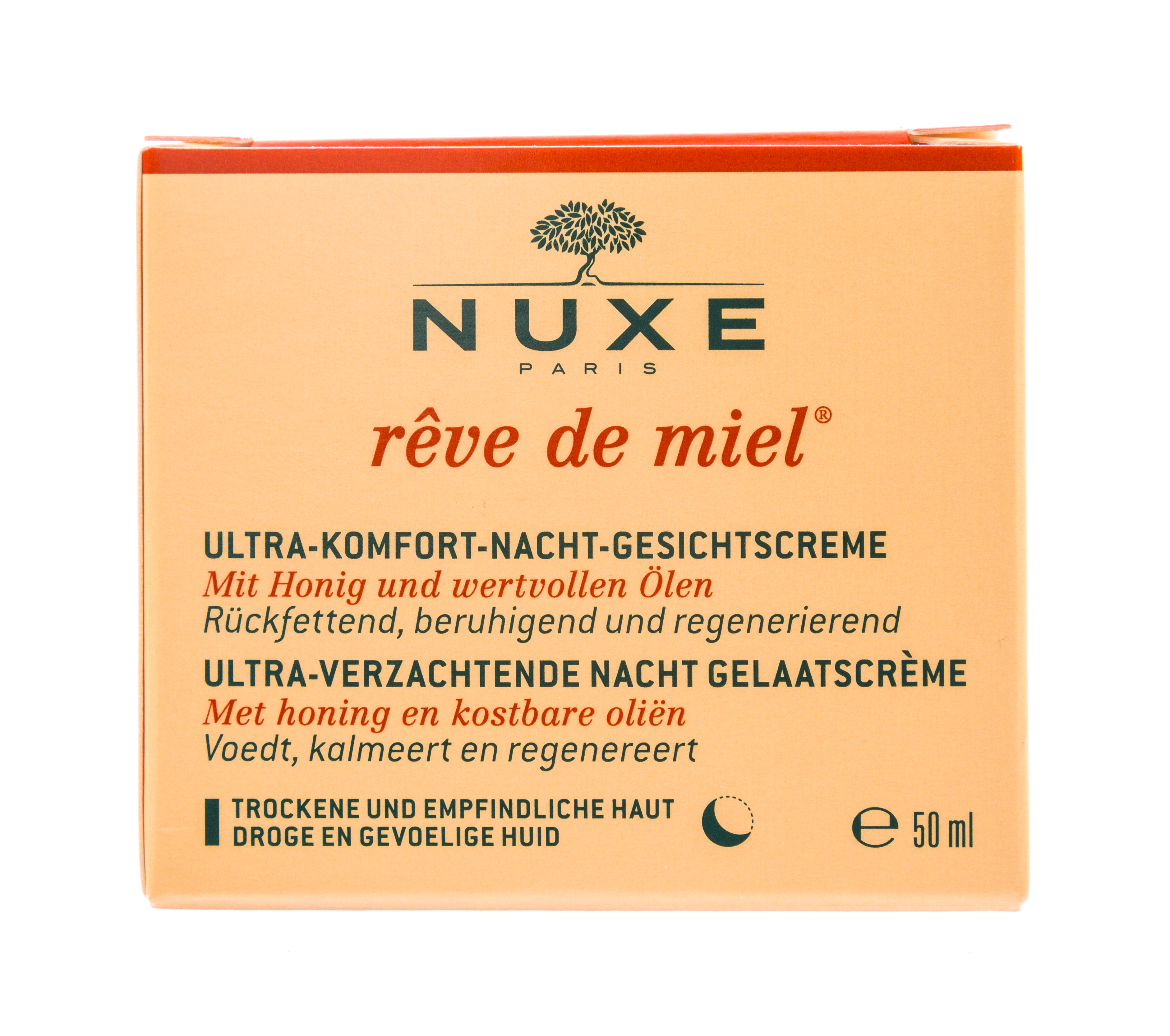 Нюкс Рэв Де Мьель Ночной крем для лица, восстанавливающий комфорт 50мл (Nuxe, Reve De Miel) фото 2