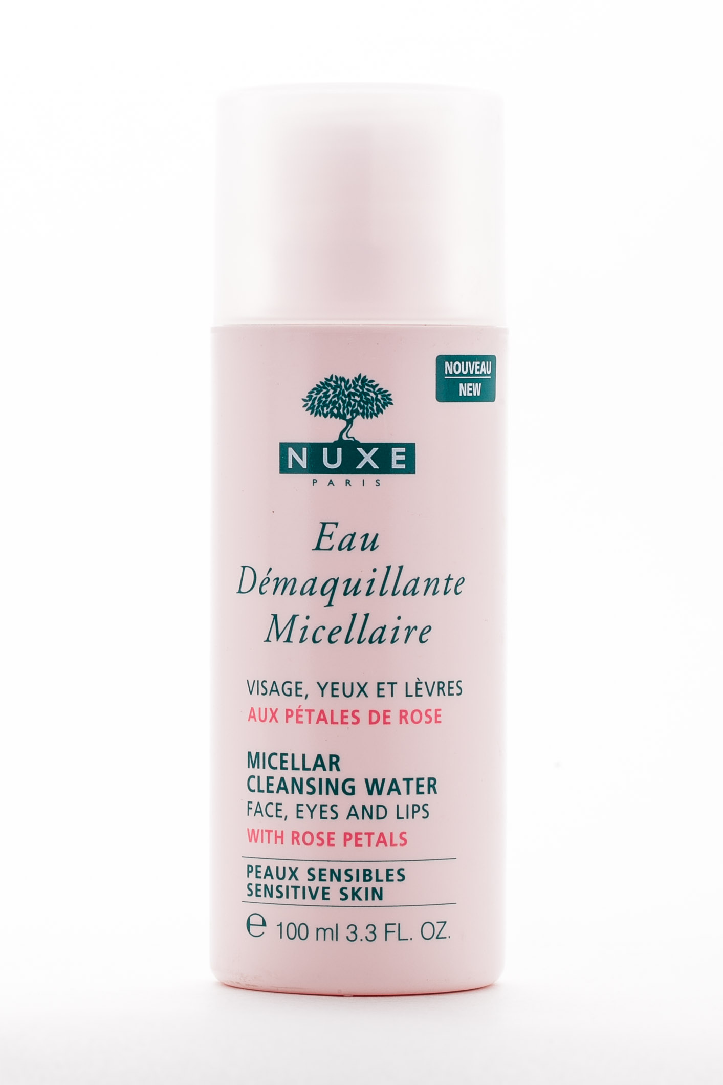 Нюкс Мицеллярная Очищающая вода с лепестками роз 100мл (Nuxe, aux Petales de Rose) фото 3