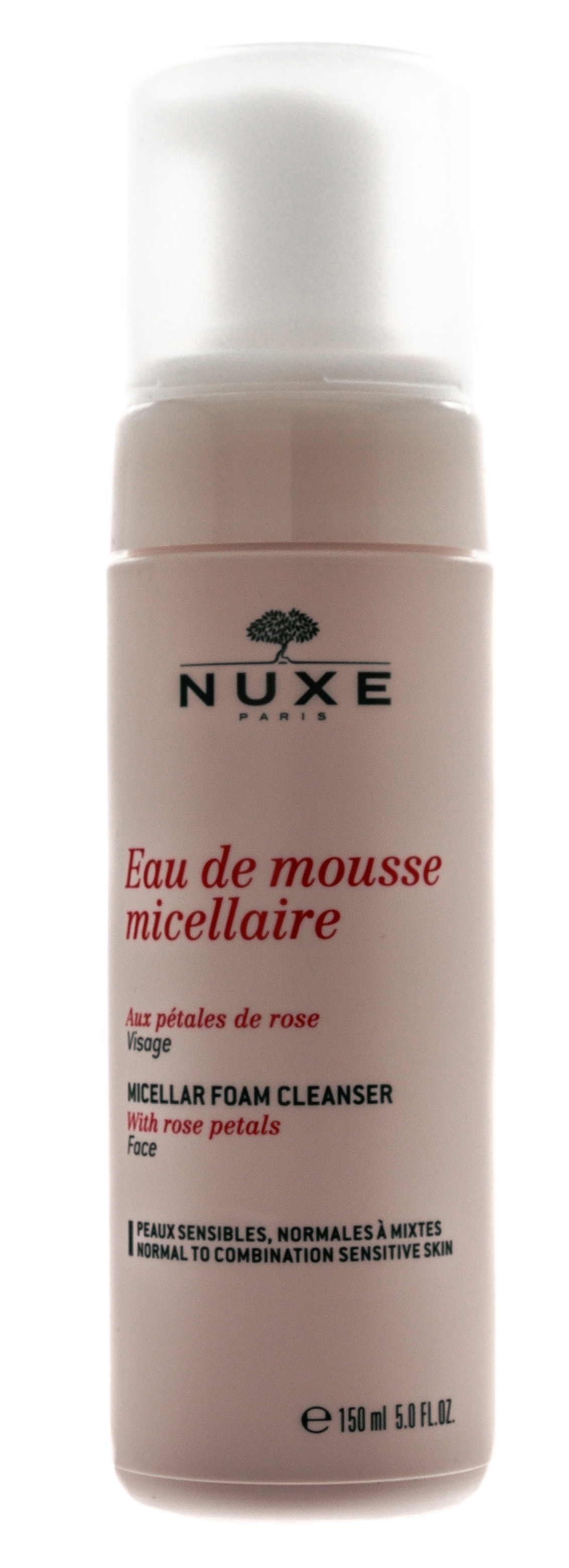 Нюкс Мицеллярная очищающая пена с лепестками роз, 150мл (Nuxe, aux Petales de Rose) Нюкс Мицеллярная очищающая пена с лепестками роз, 150мл (Nuxe, aux Petales de Rose) фото 1