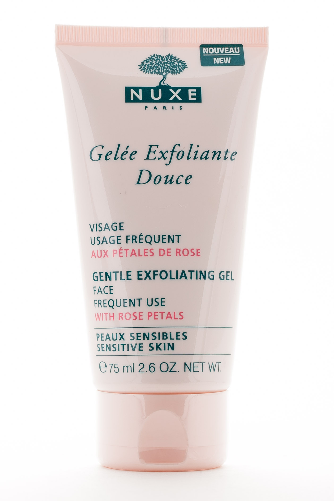 Нюкс Нежный эксфолиирующий гель с лепестками роз 75мл (Nuxe, aux Petales de Rose) фото 2