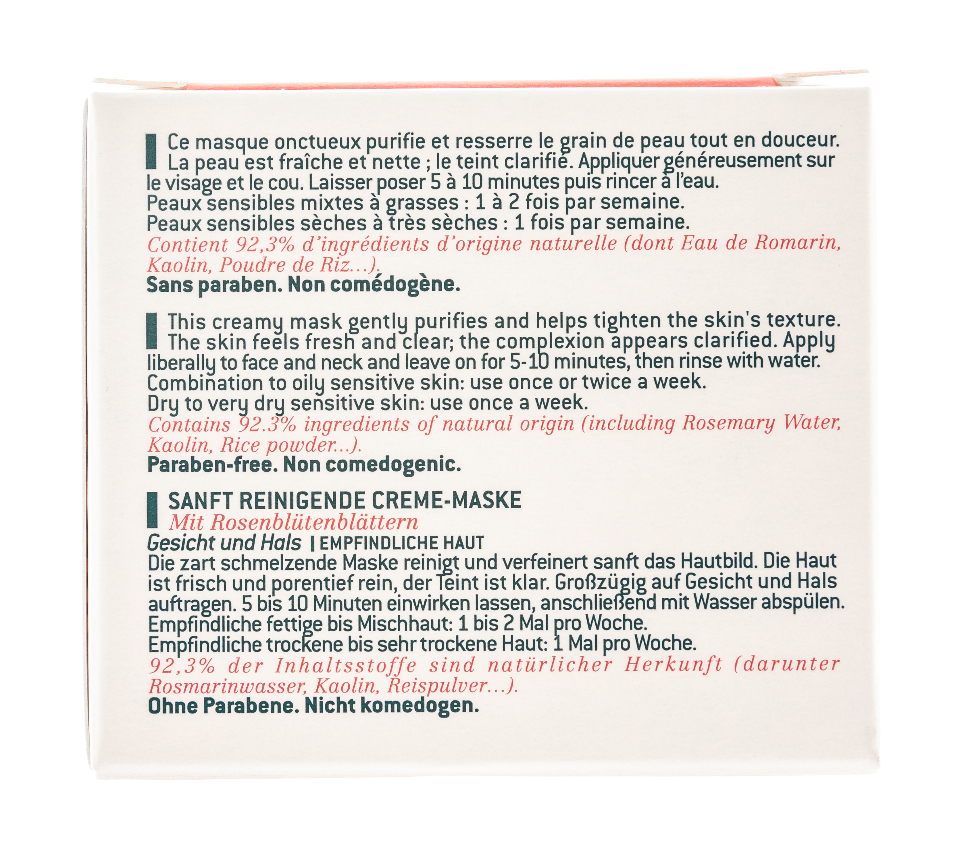 Нюкс Нежная очищающая крем-маска с лепестками роз 50мл (Nuxe, aux Petales de Rose) Нюкс Нежная очищающая крем-маска с лепестками роз 50мл (Nuxe, aux Petales de Rose) фото 2