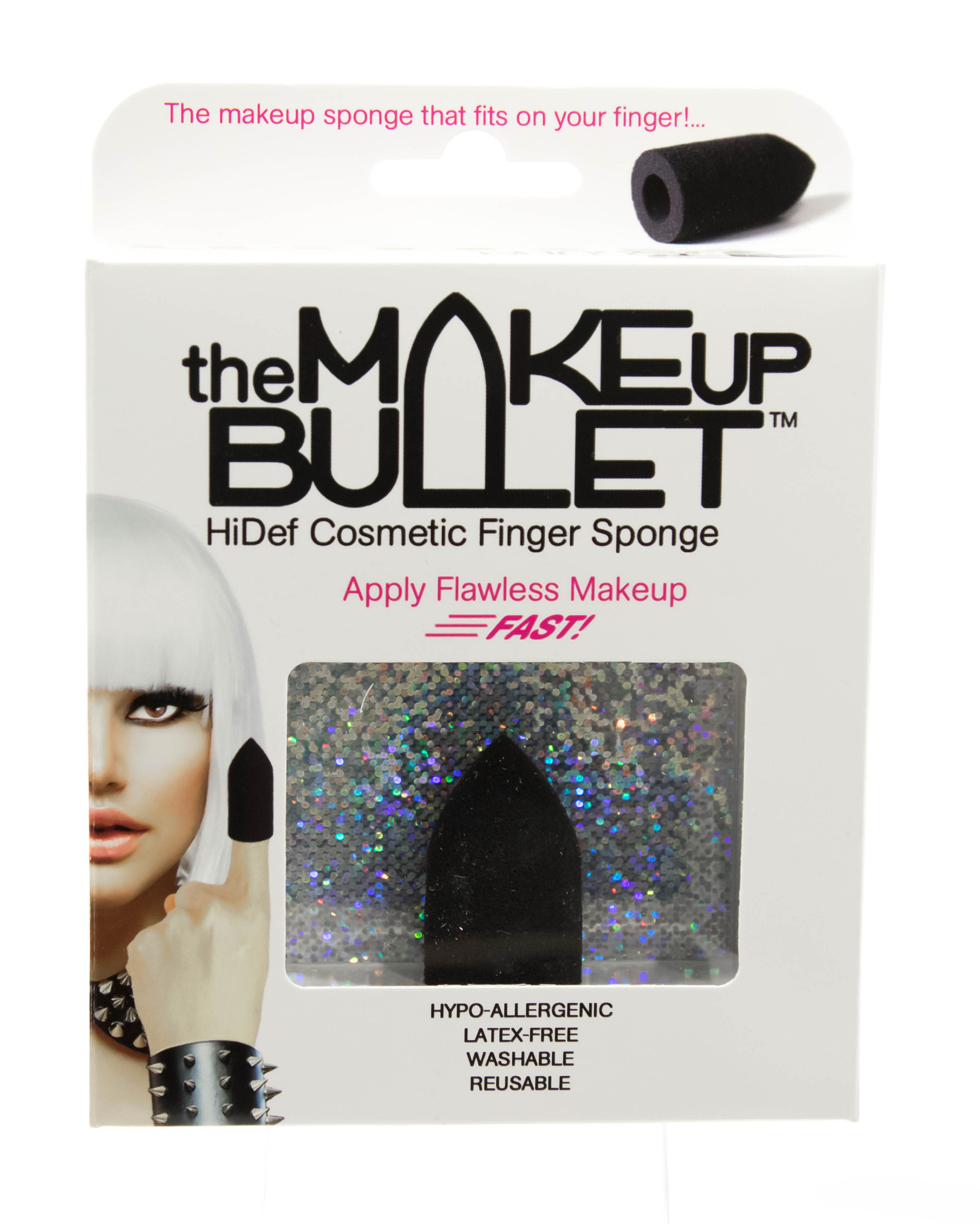 The Makeup Bullet Косметический спонж, 1 шт (The Makeup Bullet, Sponge)