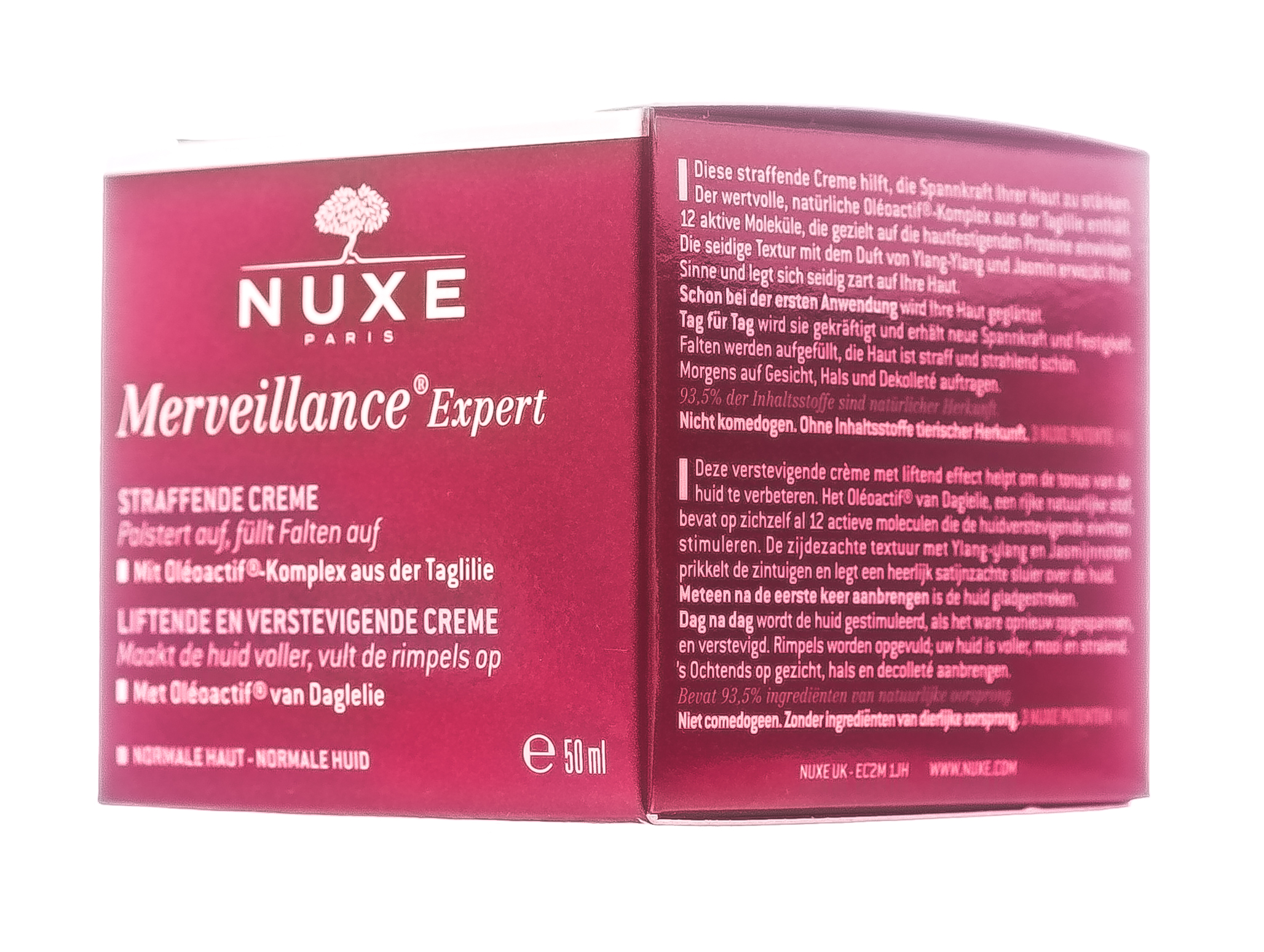 Нюкс Укрепляющий лифтинг-крем Anti-wrinkle Cream Normal Skin, 50 мл (Nuxe, Merveillance expert) фото 2