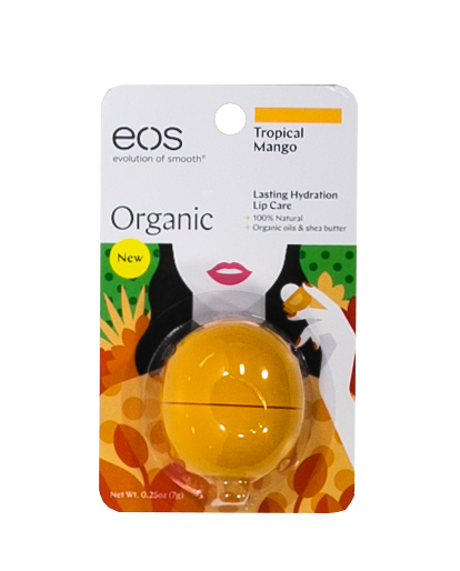 Эос Бальзам для губ Eos Tropical Mango Манго (Eos, Lip Balm) фото 1