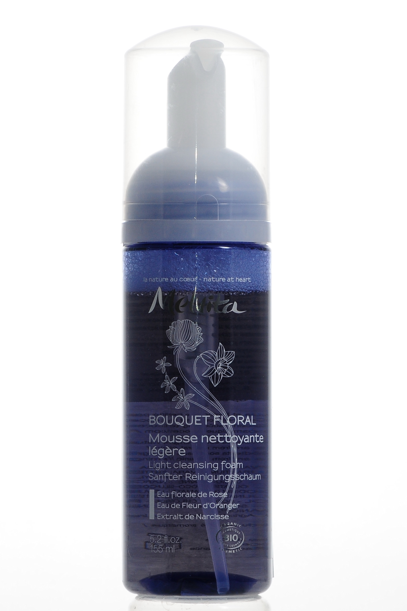 Мелвита Очищающая пенка Цветочный букет 155 мл (Melvita, Bouquet Floral) фото 1