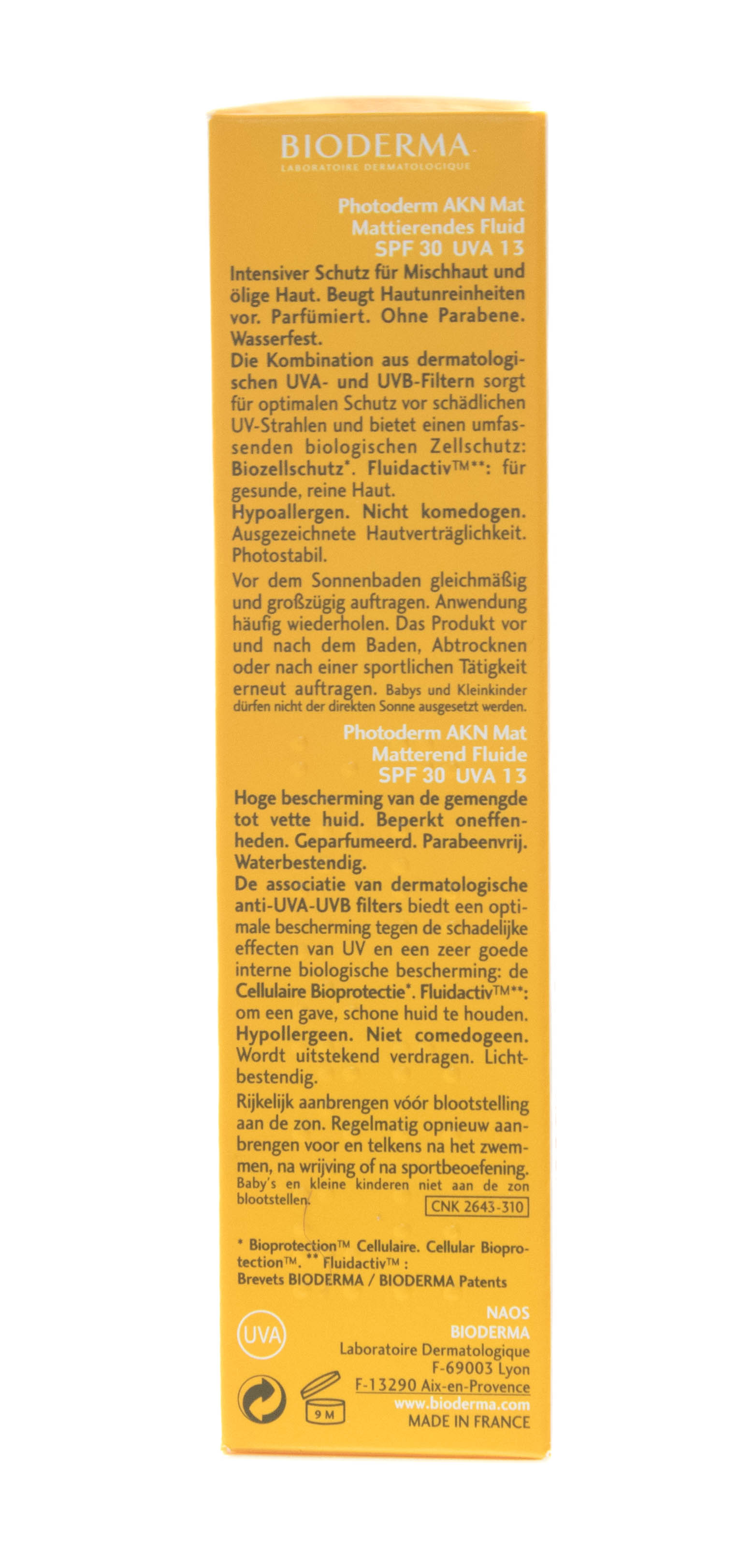 Биодерма Матирующая эмульсия SPF 30 Фотодерм AKN 40 мл (Bioderma, Photoderm) фото 1