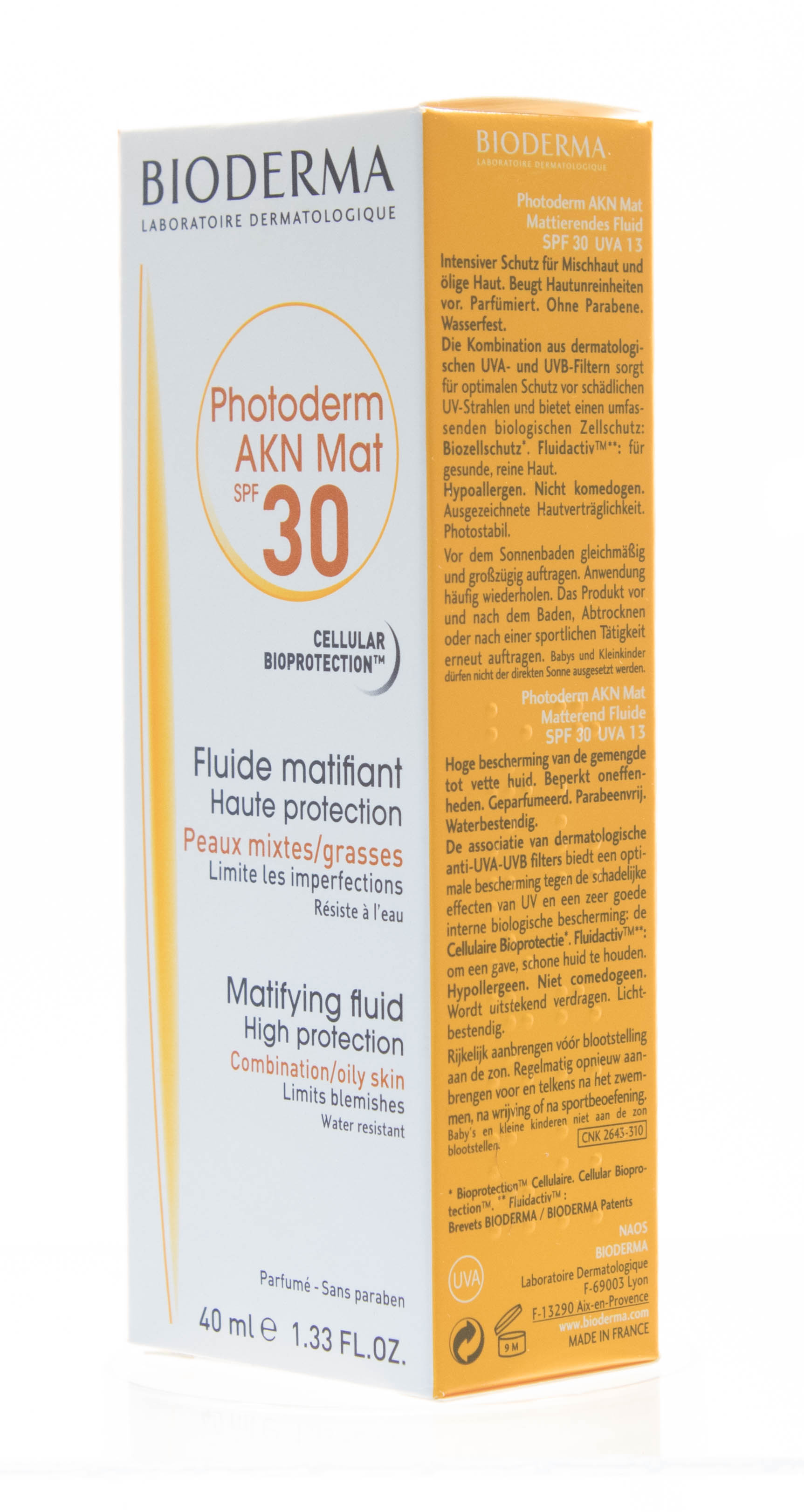 Биодерма Матирующая эмульсия SPF 30 Фотодерм AKN 40 мл (Bioderma, Photoderm) фото 3