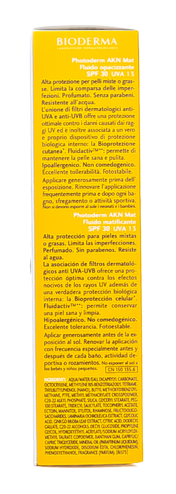 Биодерма Матирующая эмульсия AKN SPF 30, 40 мл (Bioderma, Photoderm) фото 5