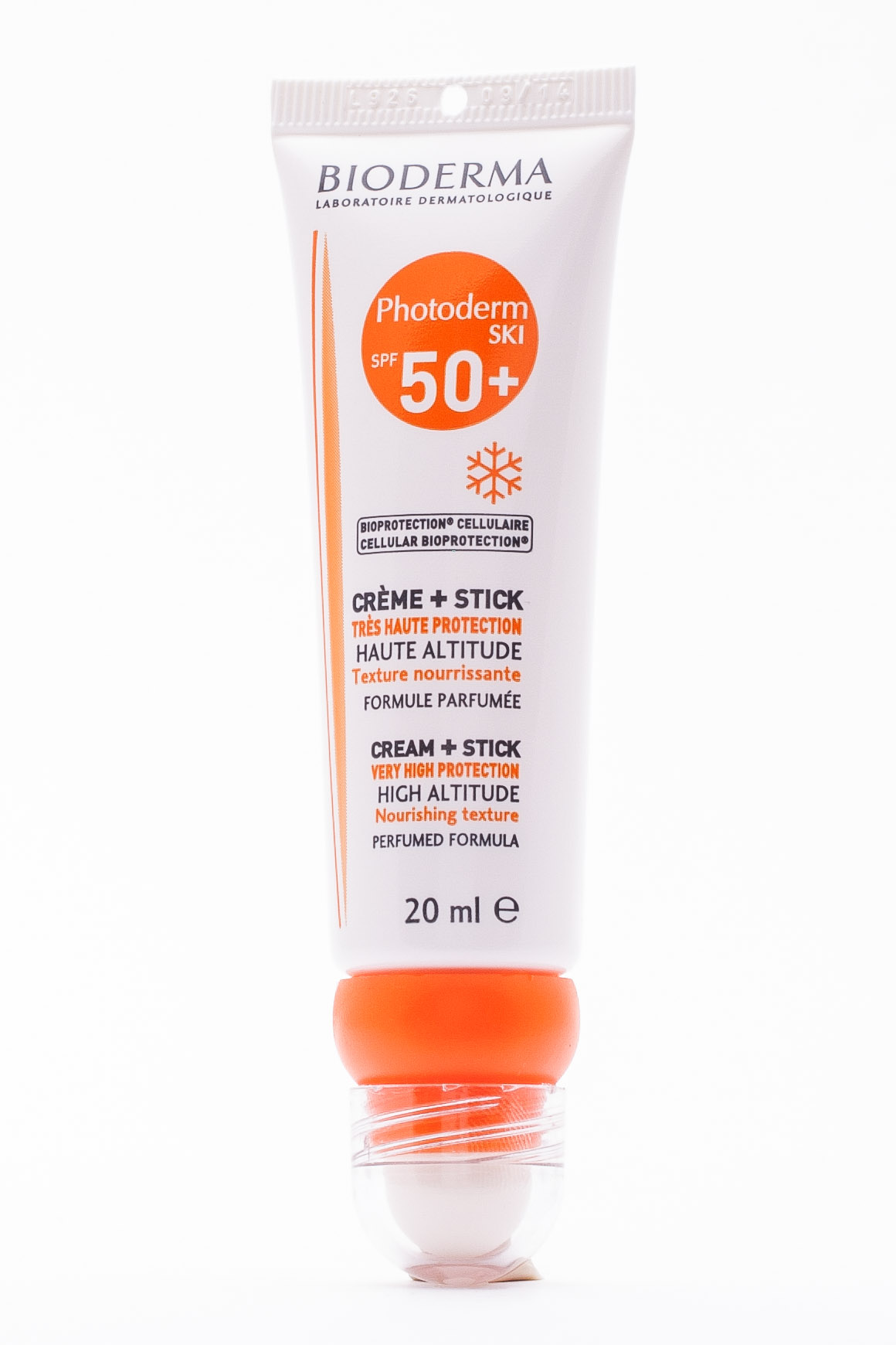 Биодерма Крем + Стик Фотодерм Ski SPF50+, 20 мл (Bioderma, Photoderm) фото 2