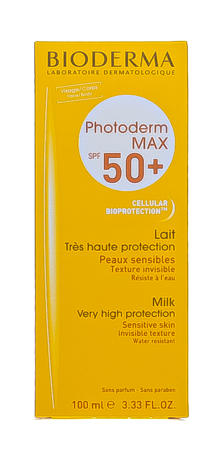 Биодерма Солнцезащитное молочко Мах SPF 50+, 100 мл (Bioderma, Photoderm) фото 1