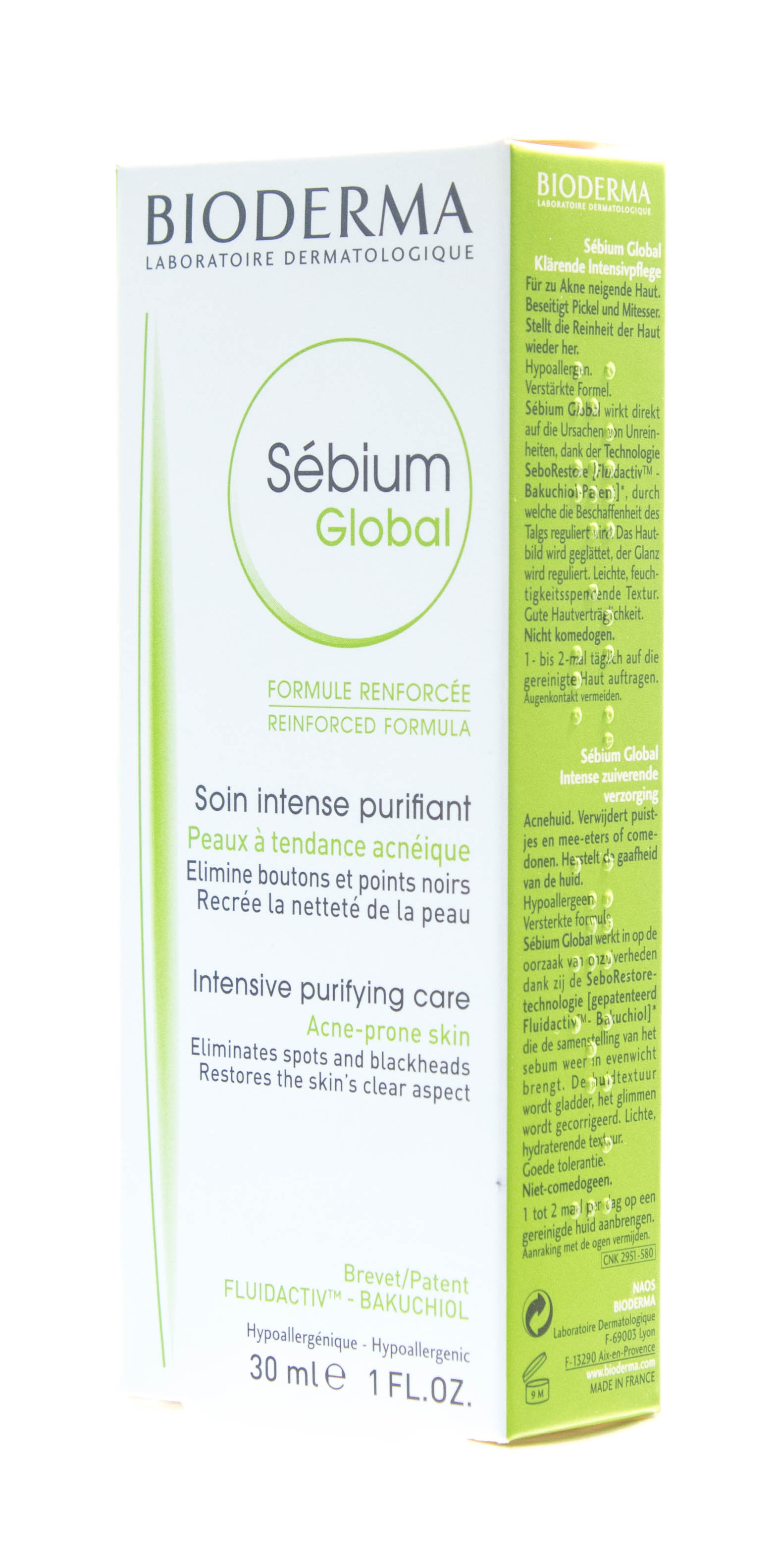 Биодерма Себиум Глобаль Интенсивный оздоравливающий уход, 30 мл (Bioderma, Sebium) фото 6