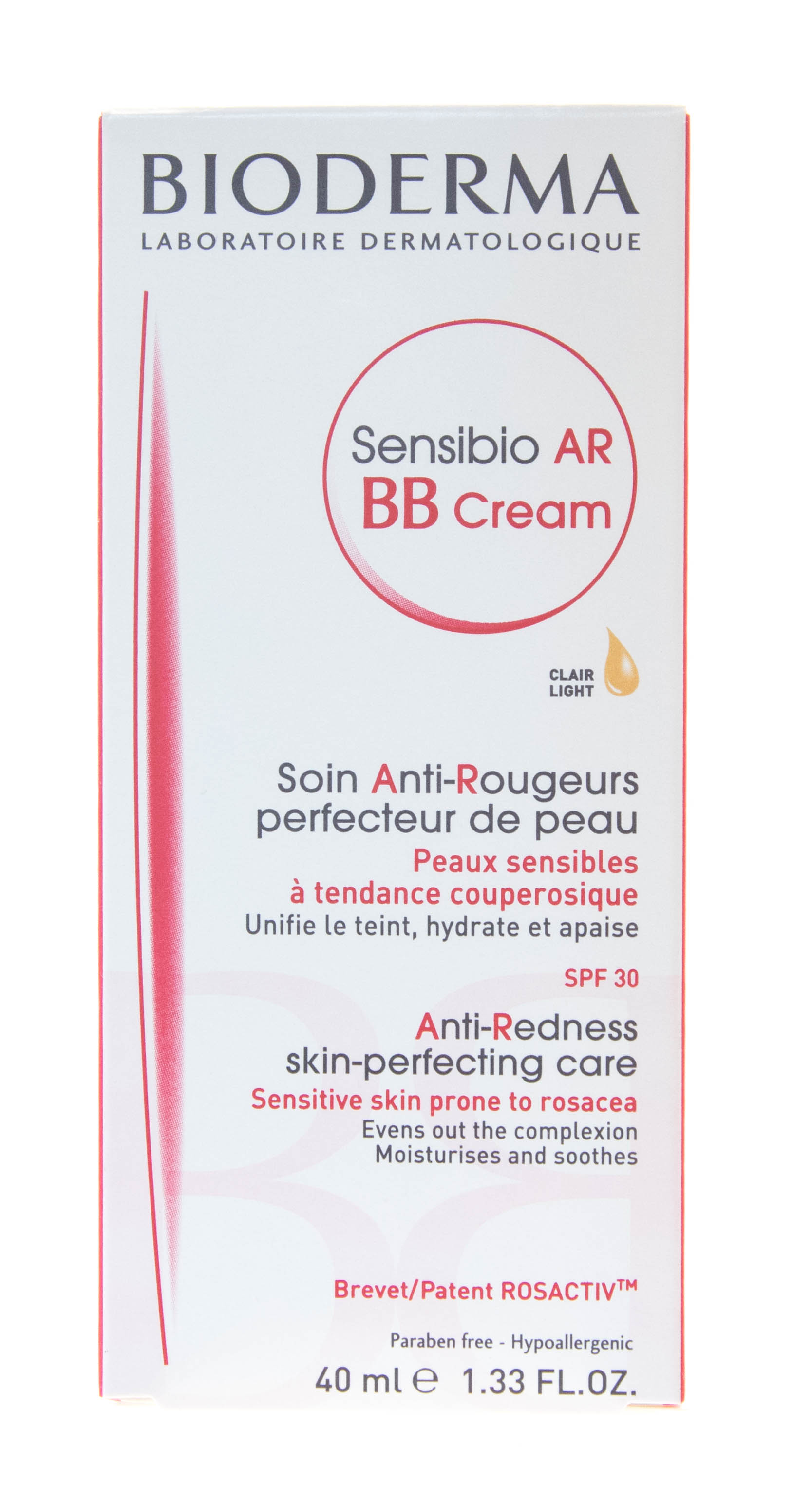 Биодерма Защитный BB-крем AR для кожи с покраснениями и розацеа, 40 мл (Bioderma, Sensibio) фото 3