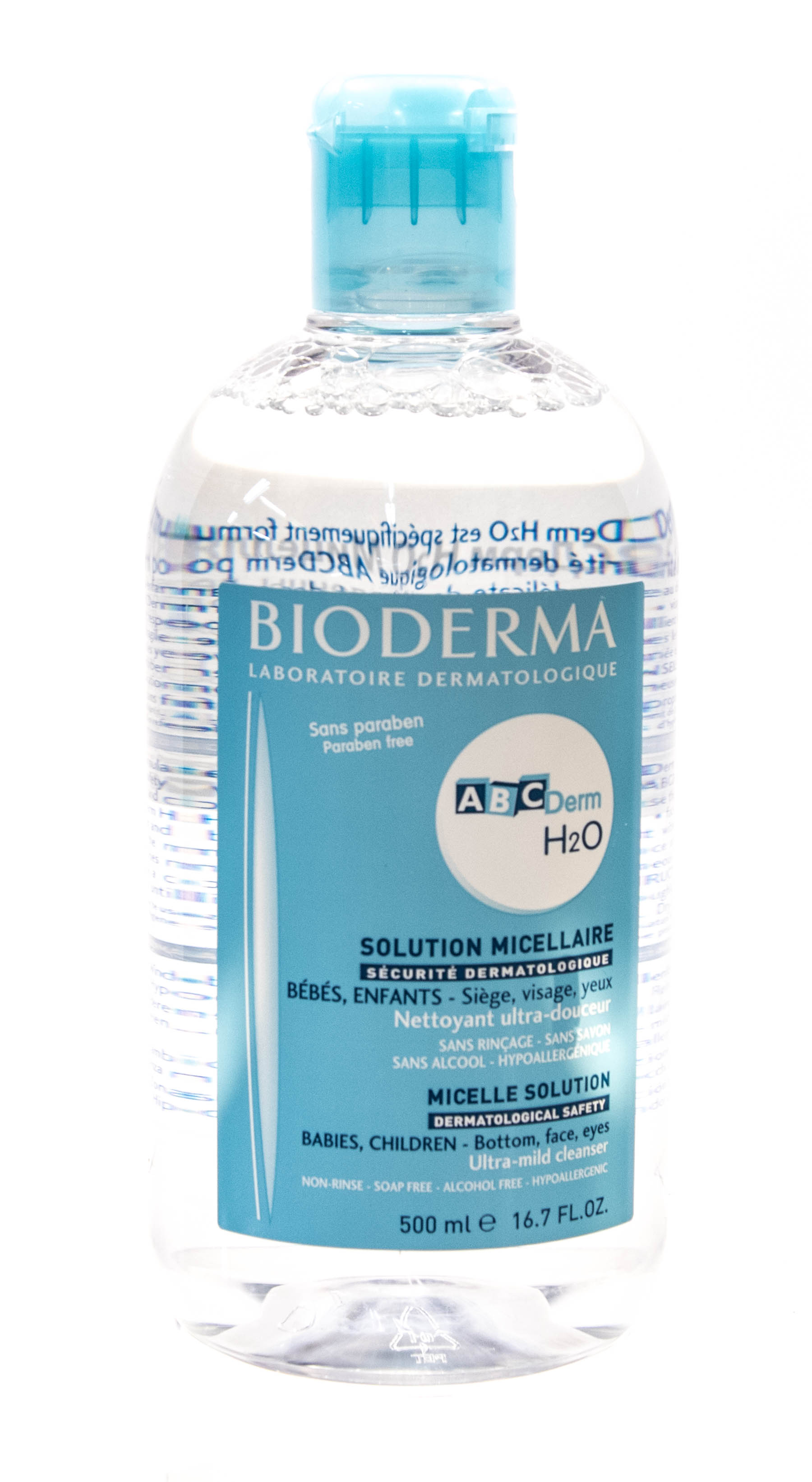 Биодерма АВСДерм Н2О мицеллярная вода 500 мл (Bioderma, ABC Derm) фото 1