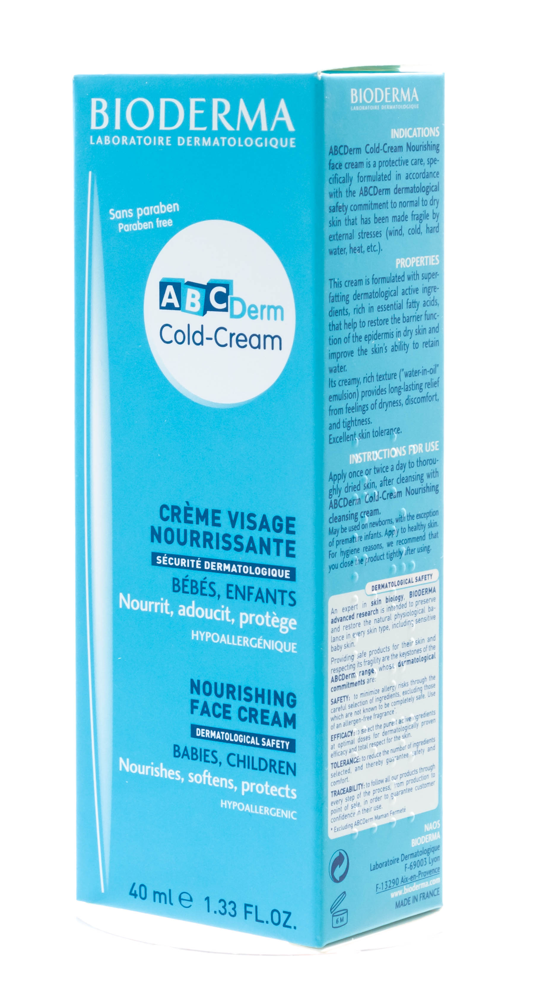 Биодерма ABC Дерм Колд крем для лица 40 мл (Bioderma, ABC Derm) фото 2