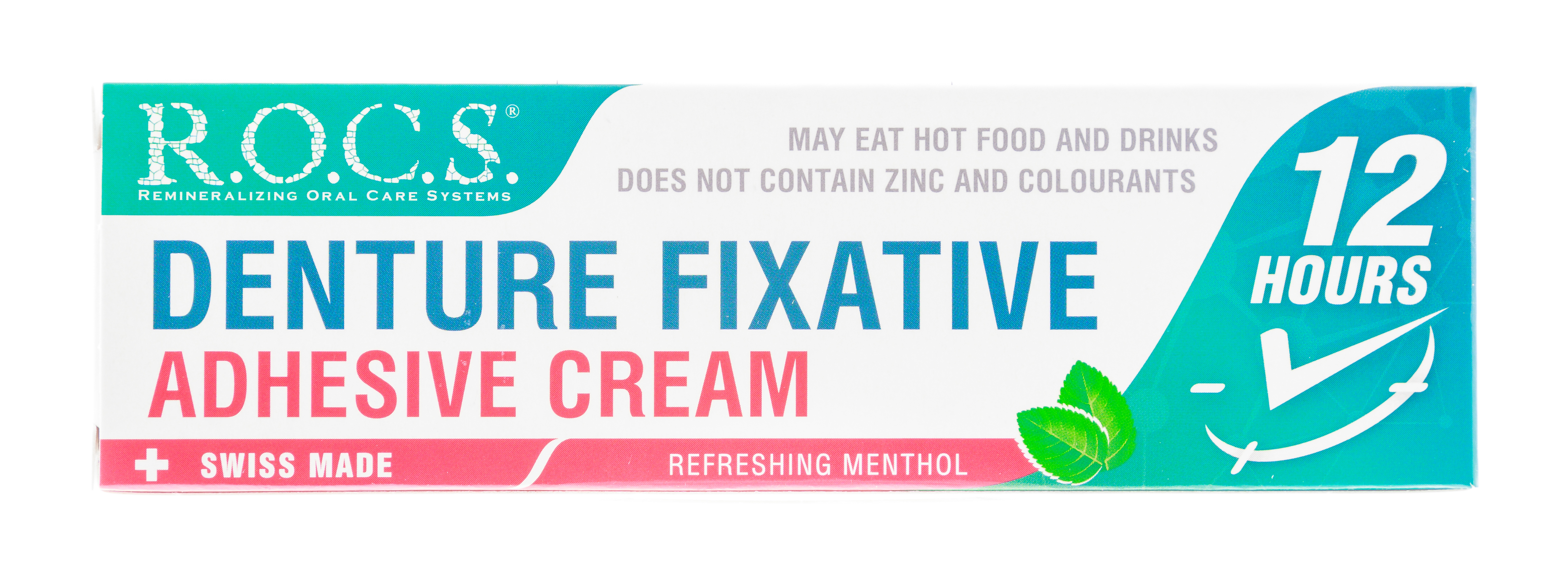 Рокс Фиксирующий крем для зубных протезов со вкусом ментола, 40гр (R.O.C.S., R.O.C.S. Medical) фото 4