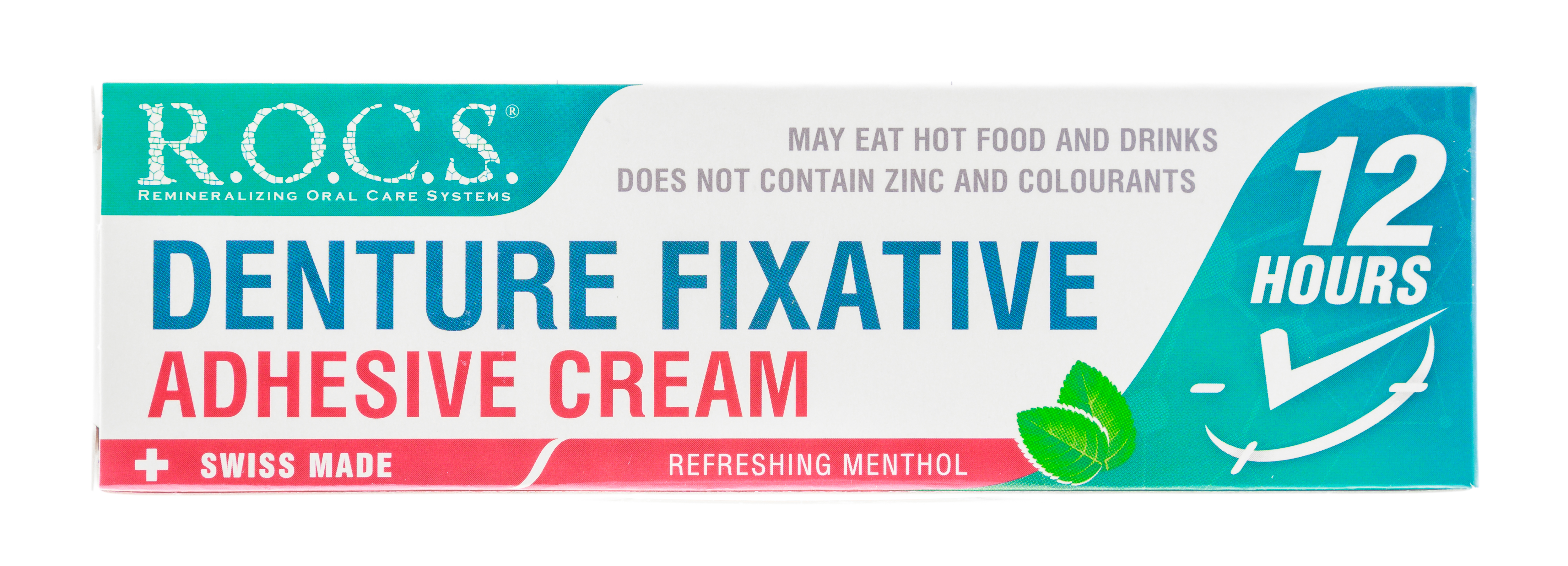 Рокс Фиксирующий крем для зубных протезов со вкусом ментола, 40гр (R.O.C.S., R.O.C.S. Medical) фото 6