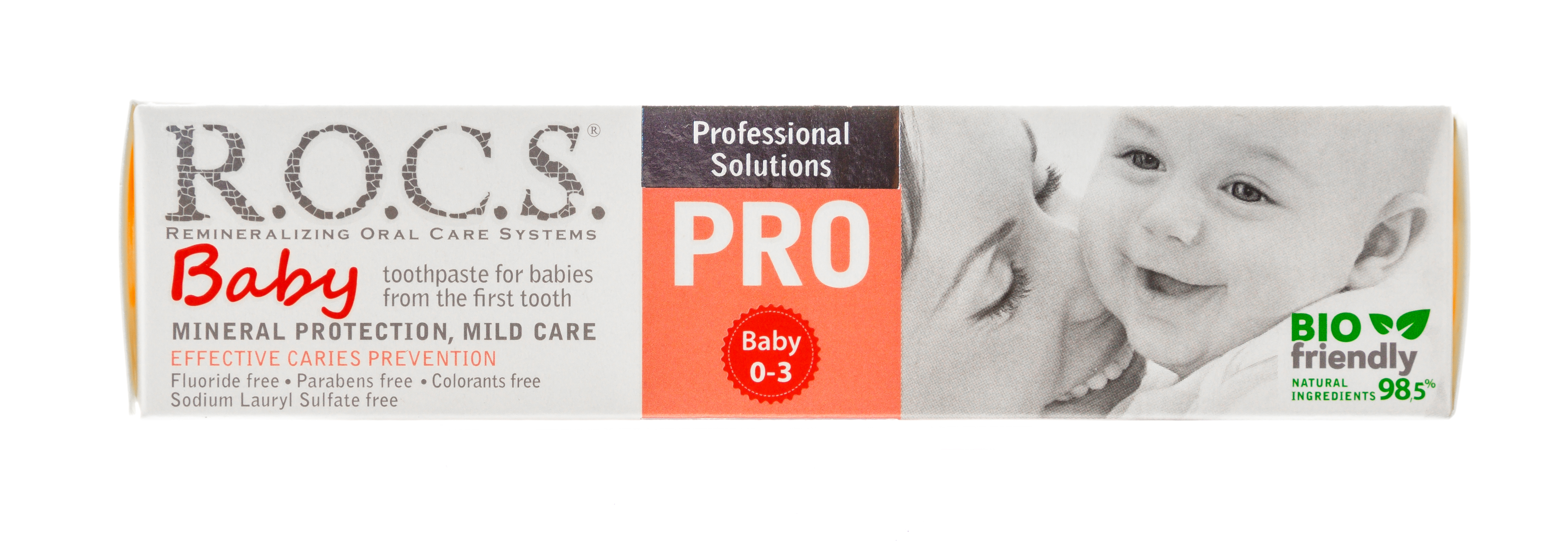 Рокс PRO Baby Зубная паста Минеральная защита и нежный уход 45 гр (R.O.C.S., R.O.C.S. PRO) фото 11