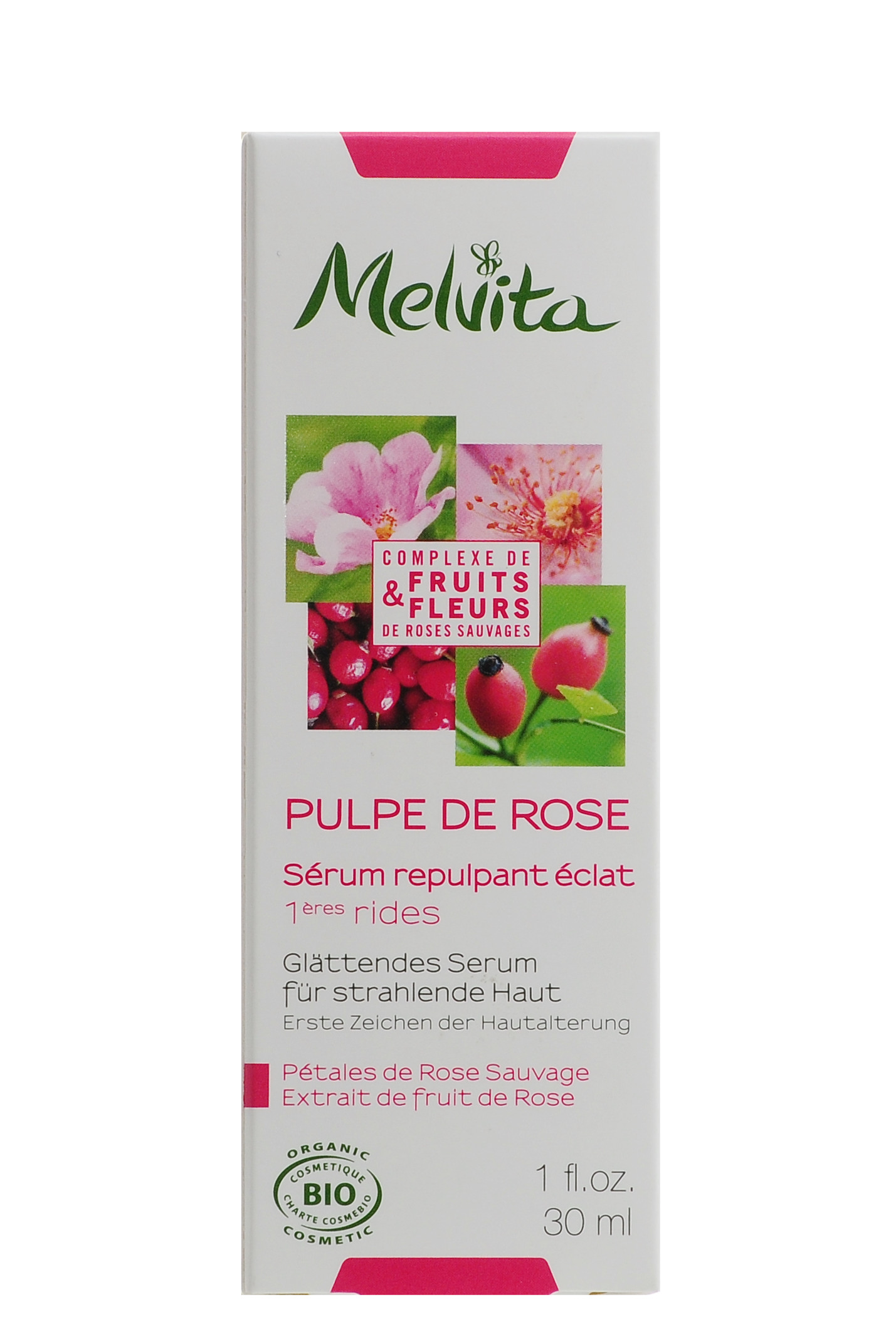 Мелвита Дневная сыворотка против первых признаков старения 30 мл (Melvita, Pulpe de Rose) фото 1