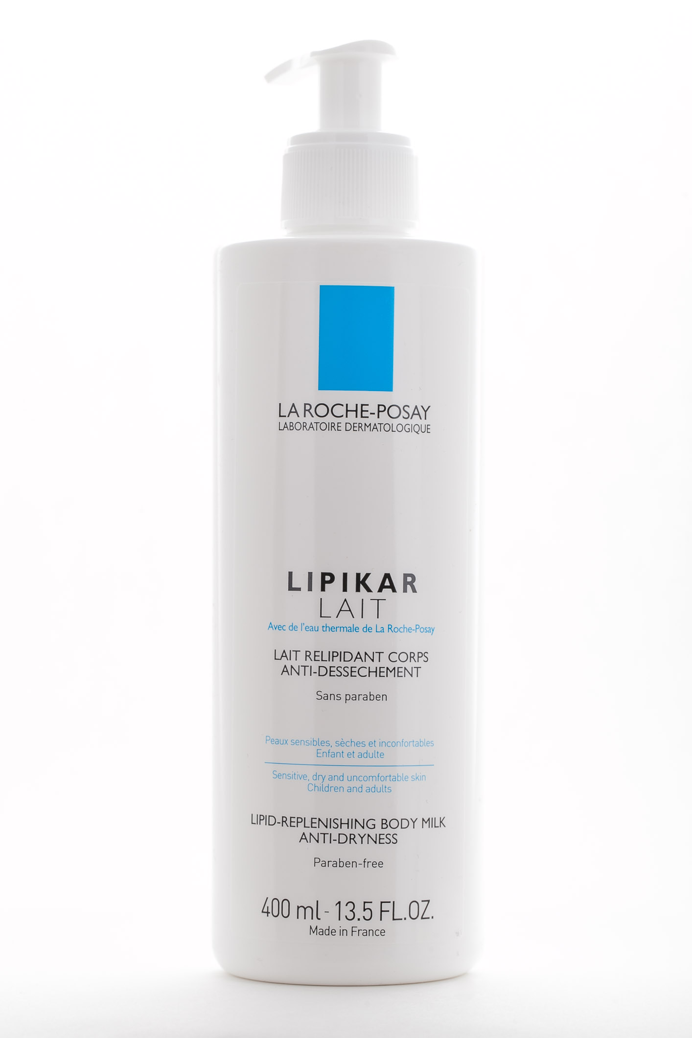 Ля Рош Позе Увлажняющее и липидовосполняющее средство для сухой кожи детей и взрослых молочко Липикар, 400 мл (La Roche-Posay, Lipikar) Ля Рош Позе Увлажняющее и липидовосполняющее средство для сухой кожи детей и взрослых молочко Липикар, 400 мл (La Roche-Posay, Lipikar) фото 3
