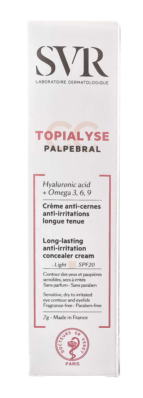 СВР Топиализ пальпебраль СС тон светлый, SPF20 (SVR, Topialyse) фото 2
