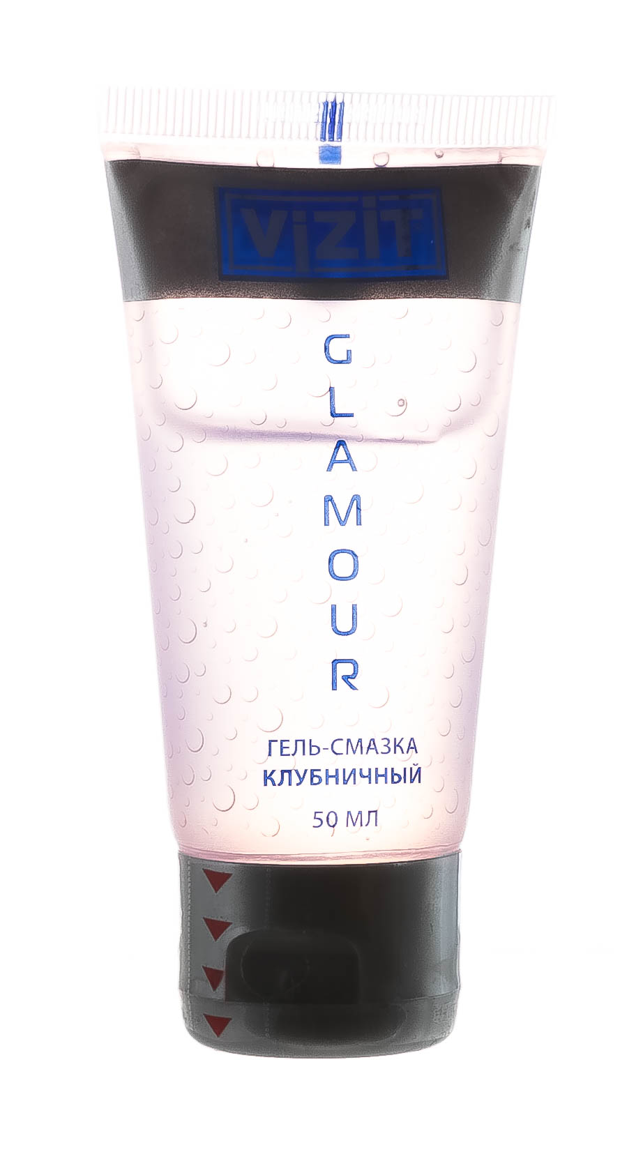 Визит Гель-смазка Glamour клубничный, 50 мл (Vizit, Гель-смазка) фото 0