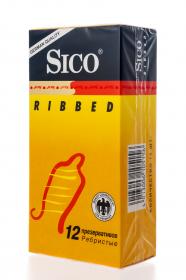 Sico Презервативы  12 ribbed. фото