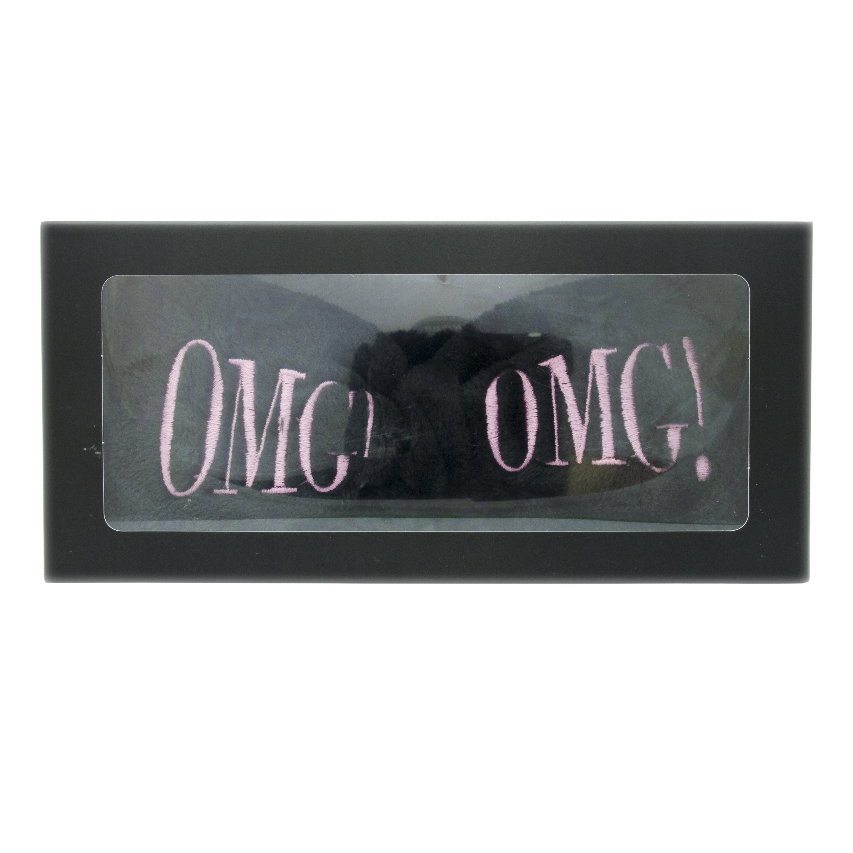 Дабл Дейр ОМГ Повязка косметическая для волос черная, 1 шт (Double Dare OMG, Double Dare) фото 1