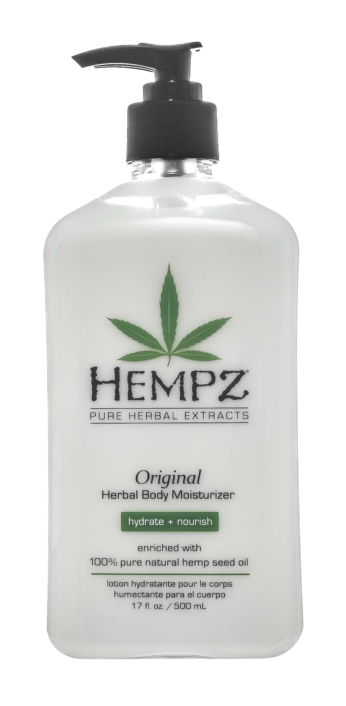 Хемпз Молочко для тела увлажняющее Original Herbal Body Moisturizer, 500 мл (Hempz, Оригинальная коллекция) фото 6