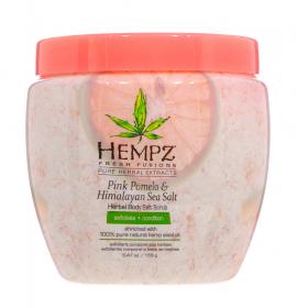 Hempz Скраб для тела Pink Pomelo  Himalayan Sea Salt Herbal Body Salt Scrub, 155 гр. фото